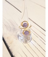 Tanzanite Gold Wrap Ring - $75.00