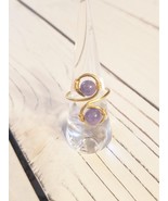 Tanzanite Gold Wrap Ring - £58.73 GBP