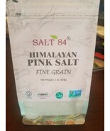 1lb SALT 84 Himalayan Pink Salt Fine Grain Kosher Vegan Certified Halal ... - $25.58 CAD