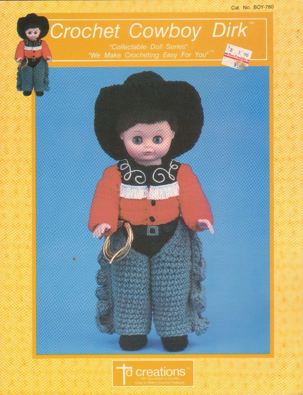 Crochet Cowboy Dirk [Paperback] TD