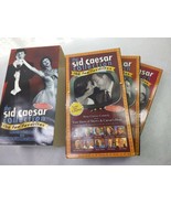 THE SID CAESAR COLLECTION 3 Pack Set 2001 VHS Color w/B&amp;W Segments - $9.90