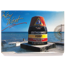 souvenir magnet Key West Florida Southernmost Point USA marker Conch Rep... - £7.09 GBP