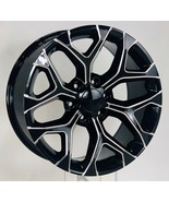Dodge 20&quot; Gloss Black Milled Edge Snowflake Wheels For 2019-2025 Ram 1500 - $1,533.75 CAD