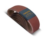 4 X 24 Inch Sanding Belts | 80 Grit Aluminum Oxide Sanding Belt | Premiu... - $27.99
