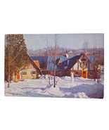 Postcard Two Of Santa&#39;s Workshops Adirondack Mountains North Pole NY Unp... - $8.41