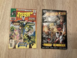 VTG Lot of 2 Marvel comics Thunderbolts Firt Strikes Distant rumblings 1997 - $24.75