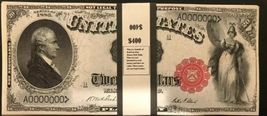 $400 In Play/Prop Money $20 Bills 1880 US Notes 20 Pc Bundle USA - £11.00 GBP