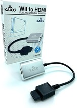 Kaico Wii Hdmi Adapter For Use With Nintendo Wii Consoles - Supports Com... - £29.97 GBP