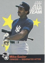 1987 Fleer All Star Team Mike Easler 7 Yankees - £0.79 GBP