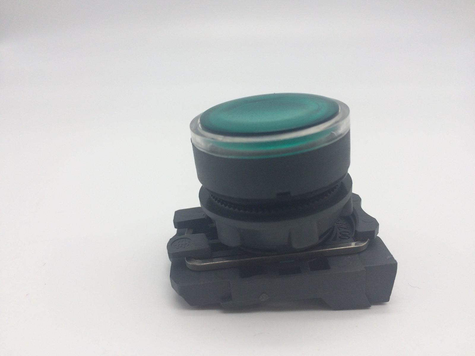NEW TELEMECANIQUE ZB5-AA3 NEW GREEN ILLUMINATED PUSH BUTTON ZB5-AA3 W/MO... - $8.00