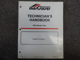 1994 Mercruiser Techniciens Manuel Moteurs Diesel Service Manuel Usine 94 - £23.68 GBP