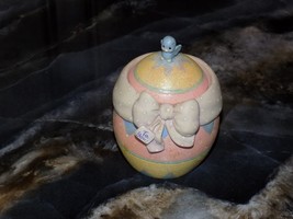 Precious Moments 2001 &quot;Hatched With Love&quot; Easter Trinket Egg - $28.50