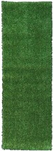 Green Artificial Grass/Pet Mat With Rubber Backed, 20&quot; X 59&quot;, Sweethome - £24.31 GBP