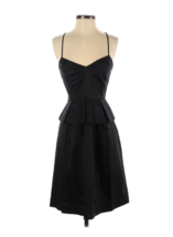 NEW Elizabeth And James Gosha Black Peplum Cocktail Dress Size 4 Origina... - £38.77 GBP