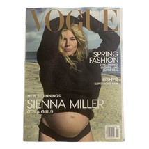 Vogue Magazine Winter 2024 Sienna Miller It&#39;s A Girl Spring Fashion Usher - $10.69