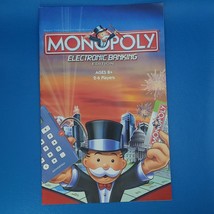Monopoly Electronic Banking Rules Instructions 2007 Replacement Game Piece 00114 - £2.95 GBP