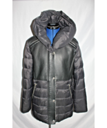 Sam Edelman Women's Large Brooklyn Puffer Coat with Faux Shearling Lining, Hood - $1,111.27 MXN