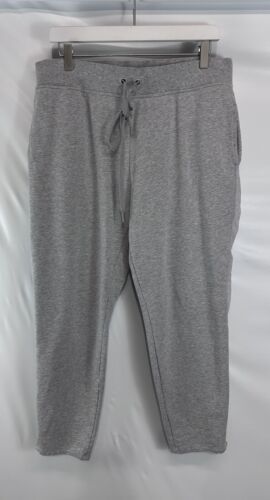 Victorias Secret SPORT Gray Athletic Pant Elastic Drawstring Pockets L *... - $7.92