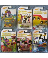 HOT WHEELS THE BEATLES YELLOW SUBMARINE 5OTH ANNIVERSARY SET OF 6 - $67.22 CAD