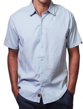 Fundamental Coast bondi short sleeve button down shirt in Seaglass - siz... - $63.36