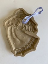 Brown Bag Cookie Art Angel with Wings Christmas Mold 1987 Hill Design Vintage - £9.31 GBP