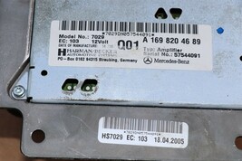 05-09 Mercedes CLK350 CLK550 CLK55 W203 W209 Amplifier Amp Herman Becker #7029 image 7