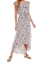 Kingston Grey Womens Blue Stretch On And Off The Shoulder Maxi Dress Juniors M - £12.59 GBP