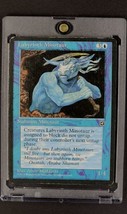 1995 MTG Magic The Gathering Homelands Labyrinth Minotaur Vintage Blue Card - £1.19 GBP