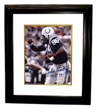 John Mackey signed Baltimore Colts HOF 8x10 Photo Custom Framed - $79.00