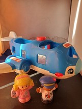 Fisher-Price Little People Travel Together Airplane Blue - $15.00