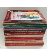 Mixed 17 craft book lot how to gift basket sewing macrame collage patchw... - €38,68 EUR
