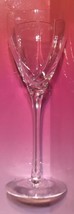 Lenox Sea Swirl Clear Cut Glass Crystal Wine Goblet - £15.03 GBP