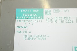 2013-2013 LEXUS RX350 SMART KEY KEYLESS IGNITION ECM J1277 image 8