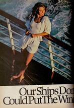 1986 Royal Caribbean Cruise Lines Sexy Legs Ocean Vintage Print Ad 1980s - £4.57 GBP