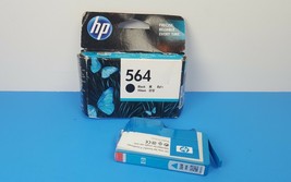 HP 564 Black Cyan Ink  - SEALED - GENUINE - £9.54 GBP