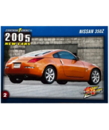  RARE TRADING CARD ORANGE NISSAN 350Z Z-33 Z CAR FAIRLADY GREAT GIFT - $54.64 MXN