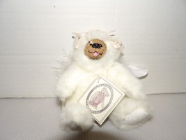 Kimberly&#39;s Originals Mini Riley Plush Angel Bear W/Resin Face 7&quot; W/Tags - £7.43 GBP