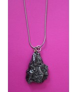 Meterorite Necklace W/ Chain Campo Del Cielo 12.7 Grams Genuine Dino Gir... - $43.87 CAD