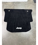 2011-2017 Jeep Wrangler OEM Carpet Rear Cargo Mat with Logo - £32.29 GBP