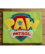 Paw Patrol Shield/Badge  Machine Embroidery Applique Design - €3,47 EUR