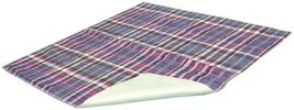 Essential Medical Supply Quik-Sorb 34&quot; x 36&quot; Plaid Quilted Reusable Underpad - £27.16 GBP