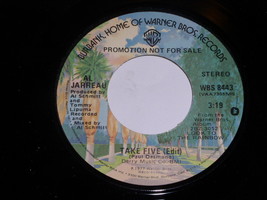 Al Jarreau Take Five Promo 45 Rpm Vintage Warner Bros Label - £15.16 GBP