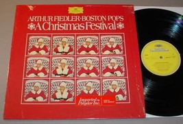 Boston Pops Fiedler Import Lp   Christmas Festival - £10.81 GBP