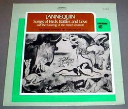 Deller Consort Lp   Jannequin Birds Battles Love - £9.53 GBP