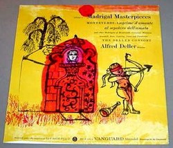 Deller Consort Lp   Madrigal Masterpieces Vol.2 - £10.95 GBP