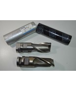 Lot of 2 Weldon Milling Cutter End Mill RH 2 Flute 2&quot; Dia/Shk 3&quot; LOC HSS... - $302.59 CAD
