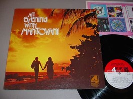 Mantovani Orchestra Lp An Evening With Mantovani   London Phase 4 Xps 902 (1973) - £9.70 GBP