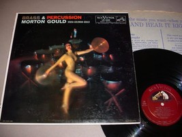 Morton Gould Lp Brass &amp; Percussion   Rca Victor &quot;Shaded Dog&quot; Lm 2080 - £11.65 GBP