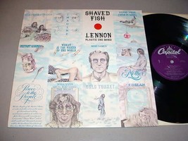 John Lennon &amp; Plastic Ono Band Lp Shaved Fish   Capitol Sw 3421 (1978) - £19.78 GBP