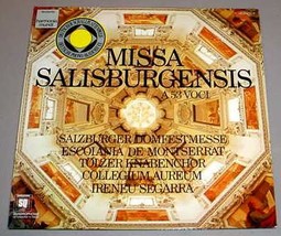 MISSA SALISBURGENSIS / PLAUDITE TYMPANA - QUAD LP - $13.75
